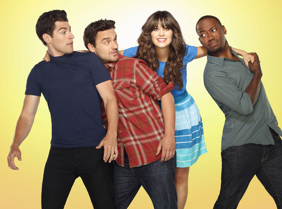 New Girl, Max Greenfield, Zooey Deschanel, Jake Johnson, Lamorne Morris New Girl, Max Greenfield, Zooey Deschanel, Jake Johnson, Lamorne Morris